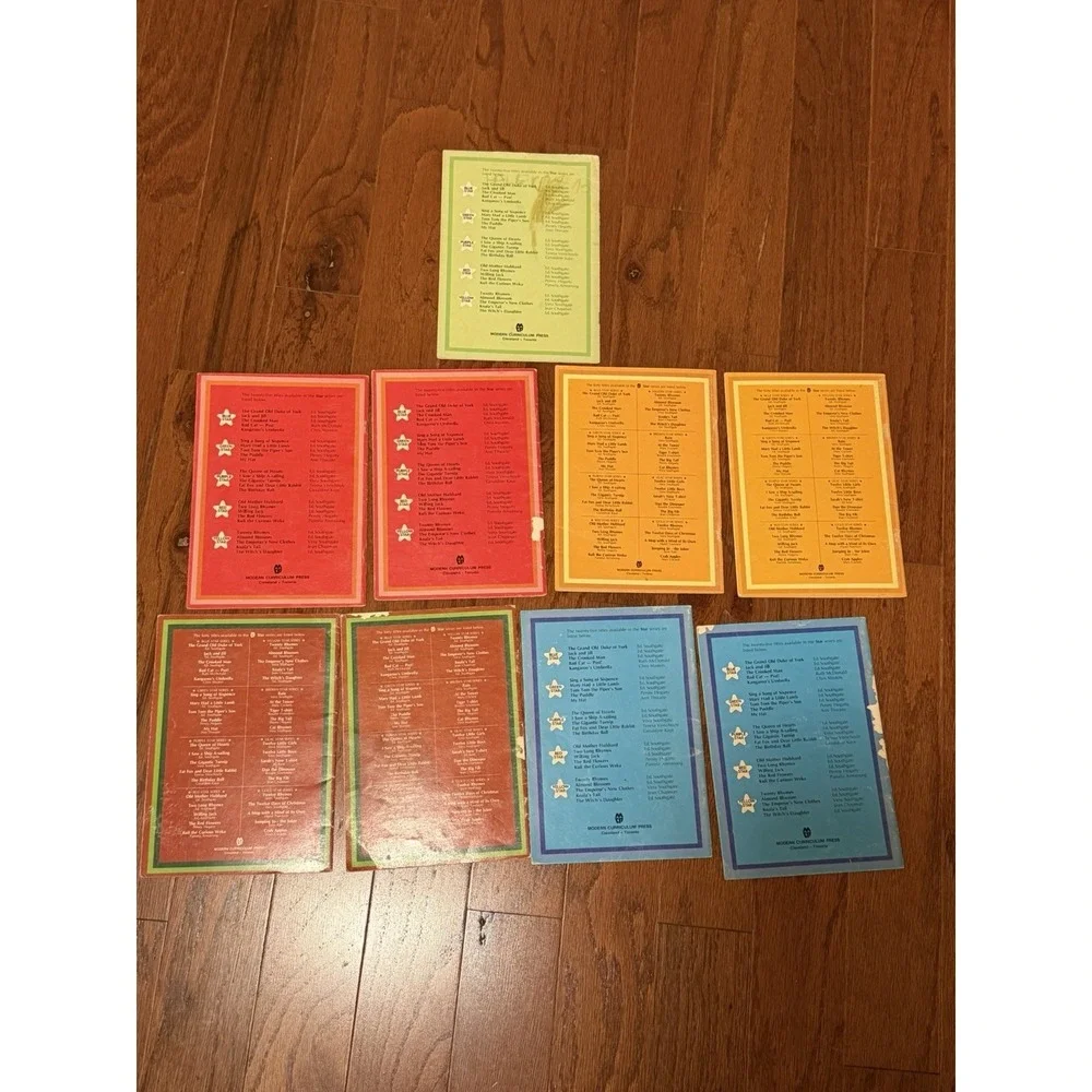 Vintage 1984-1985 Modern Curriculum Press Books 9 Books